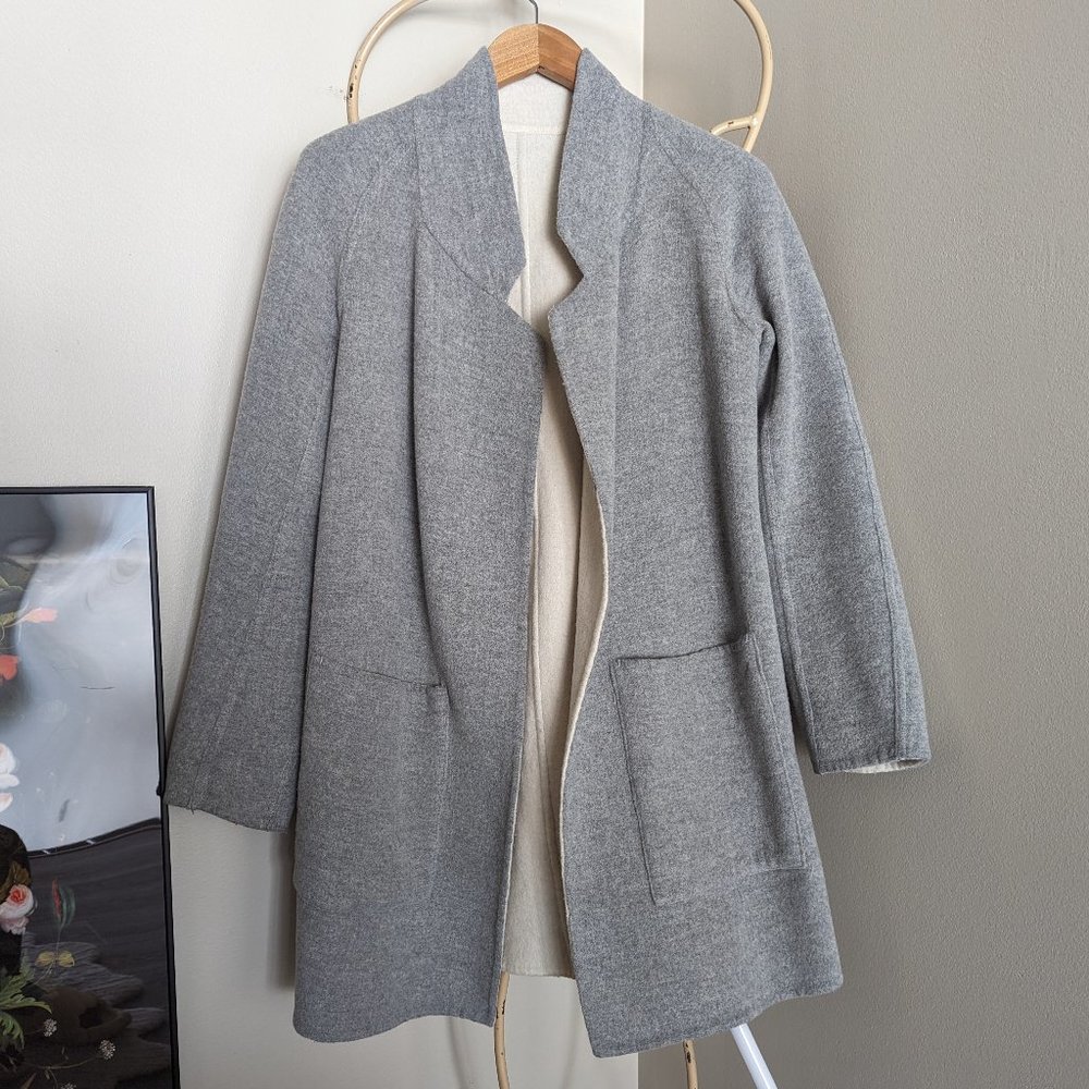 Aritzia Reversible Wool Coat